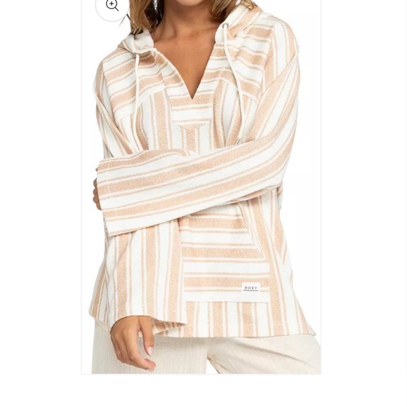 Roxy Tops - Roxy Wild & Free Hoodie Soft Baja